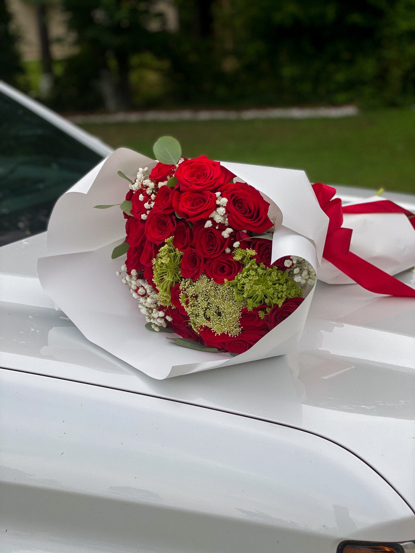 Mix of fresh flowers