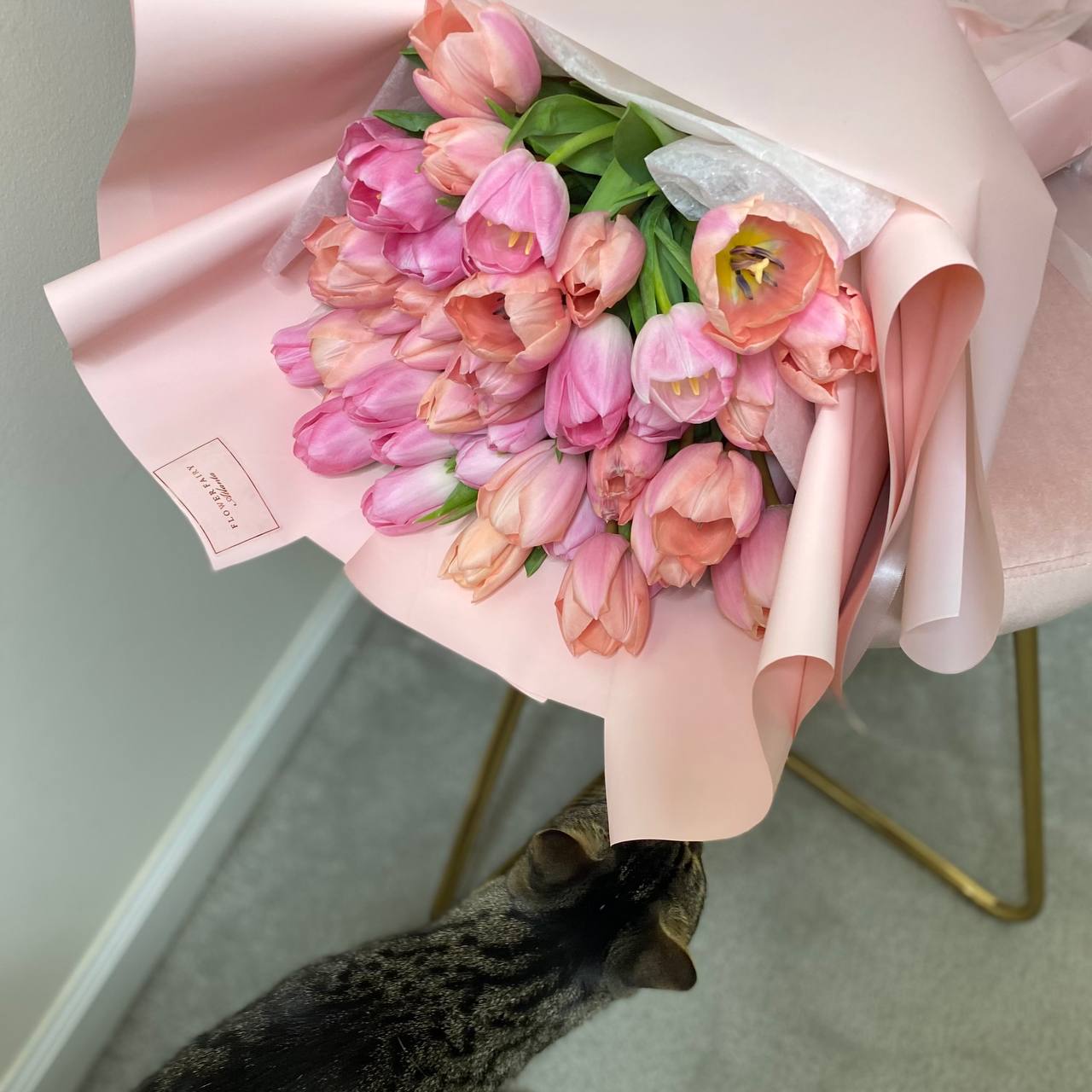 TULIPS BOUQUET- DESIGNER CHOICE COLOR