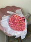 50 pink roses