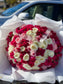 Mix bouquet (75-100  LONG STEM roses)on the picture 100 roses