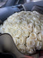 75 White    LONG STEM Roses  bouquet