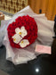Long stem roses and orchids