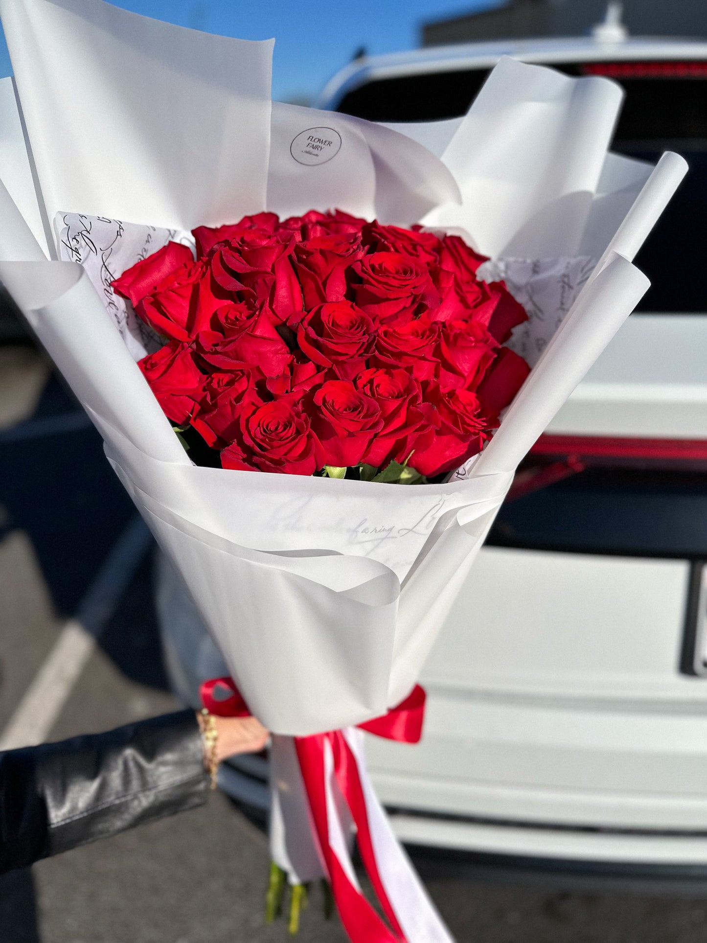 25  LONG STEM roses