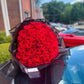 You’re my Love(50-75-100 roses) on the picture 100 roses