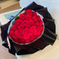 50  LONG STEM Red Roses
